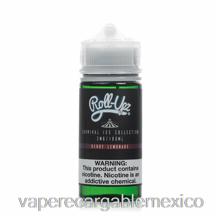 Vape Recargable Ice Berry Limonada - Carnaval - Jugo Roll Upz - 100ml 3mg